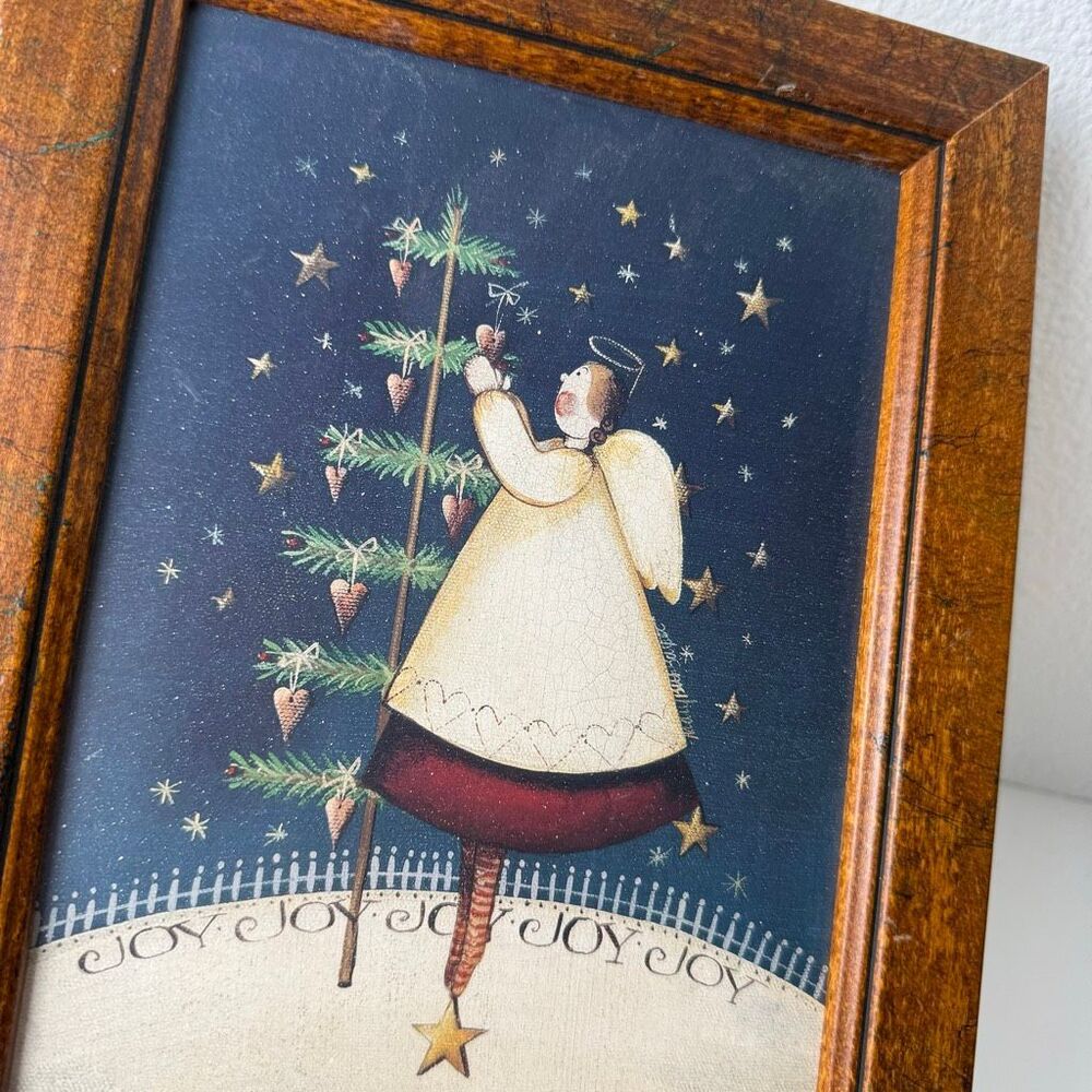 Mary Beth Baxter Folk Art Framed Print 11x9 - Picture 7 of 9